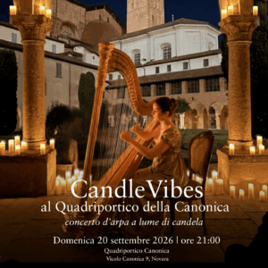 Candle Vibes al Quadriportico della Canonica